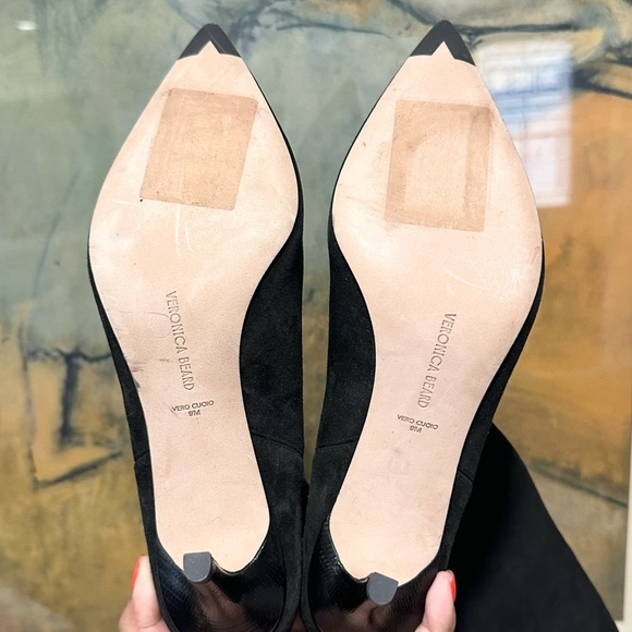 🌹VERONICA BEARD🌹 Lisa Knee High Boot Wide Calf In Black Size: 9M - Picture 16 of 16